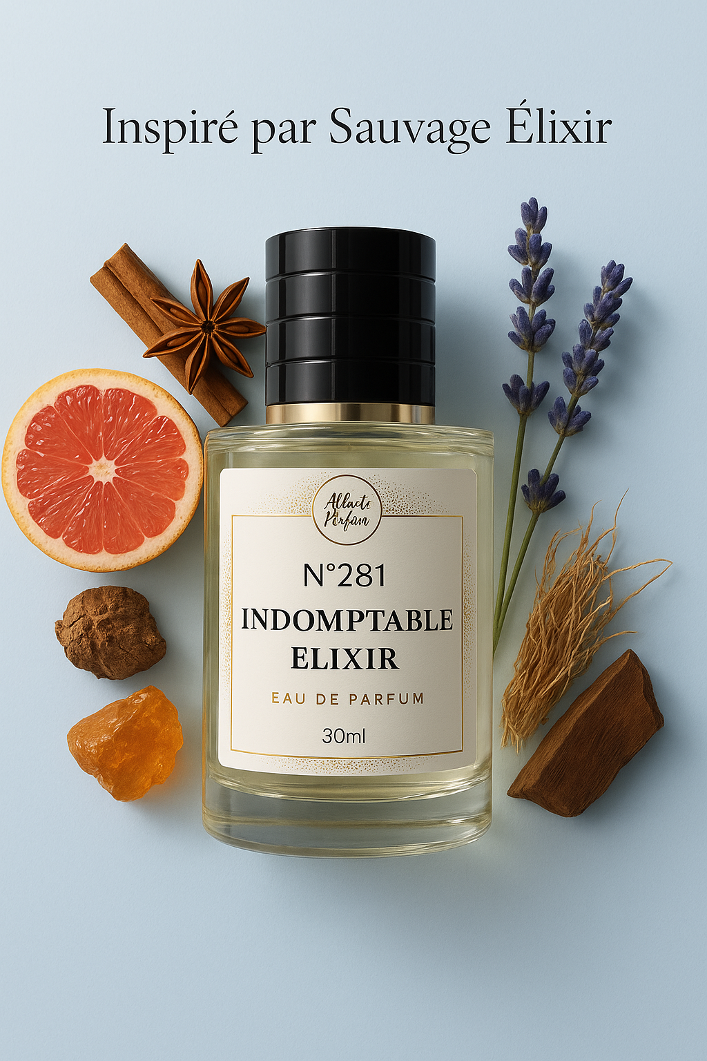 Eau de Parfum inspirée de Sauvage Elixir