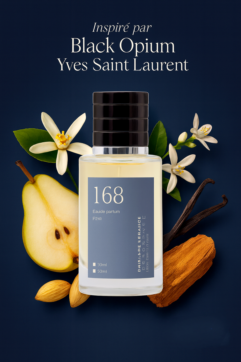 Eau de Parfum inspirée de Black opium