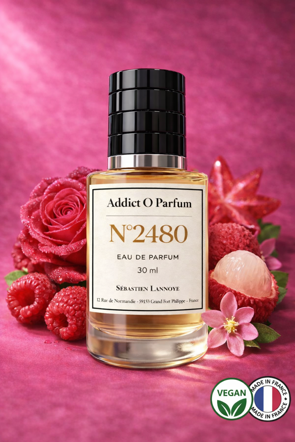 ANGEL NOVA a inspiré le parfum 2480 pour femme