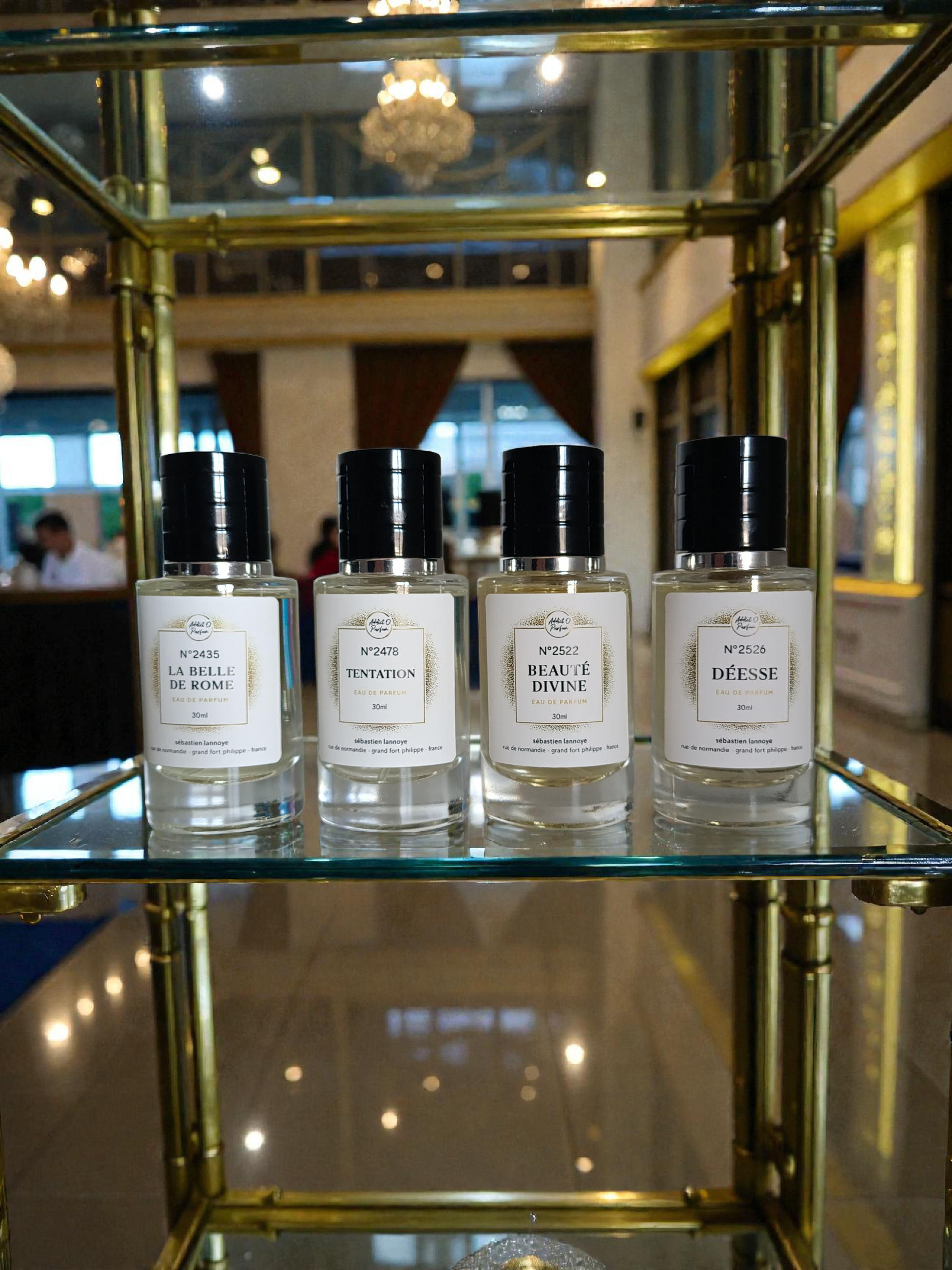 Lot revendeur 20 parfums pour femmes - 5x4 références - Collection Addict O Parfum