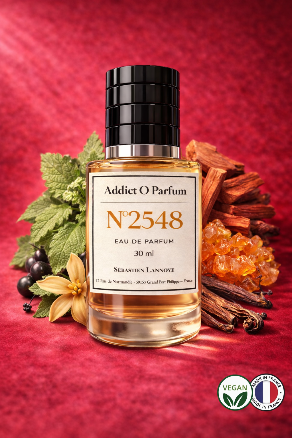 PATCHOULI a inspiré le parfum 2548 pour femme